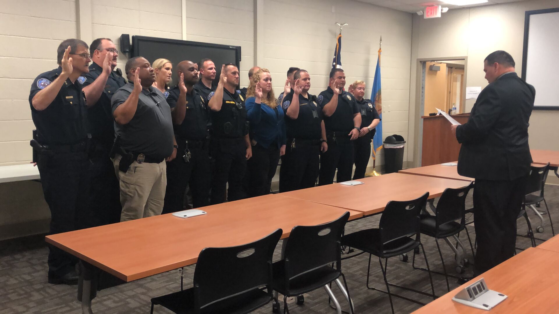 BIA swears in first Chickasha SLEC Officers